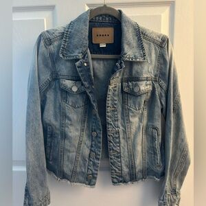 BlankNYC crop denim jacket